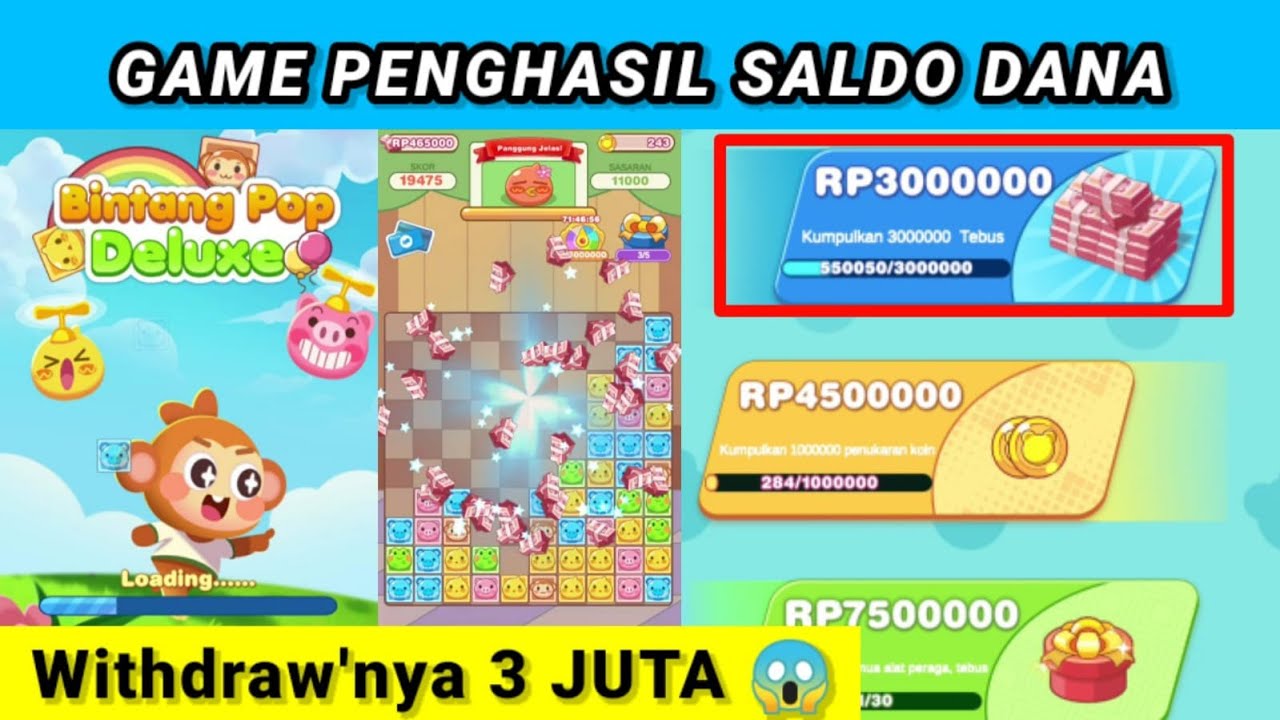 Aplikasi BintangPopDeluxe Aplikasi Permainan Seru untuk Menghasilkan Uang