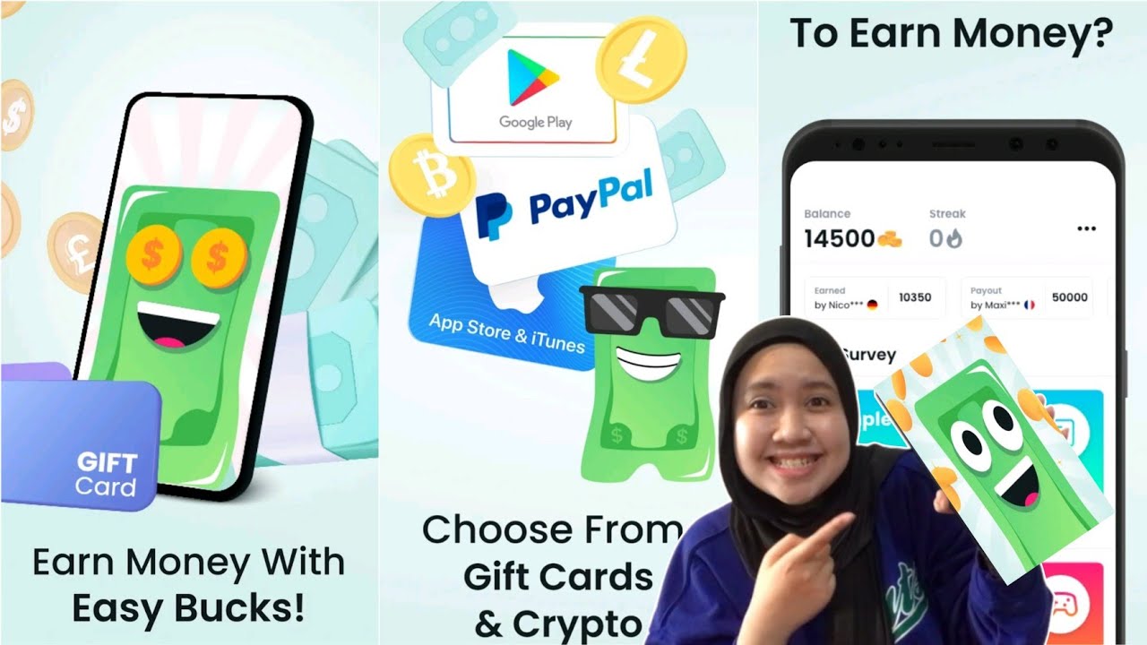 Aplikasi EasyBucks Aplikasi Penghasil Uang yang Mudah Digunakan