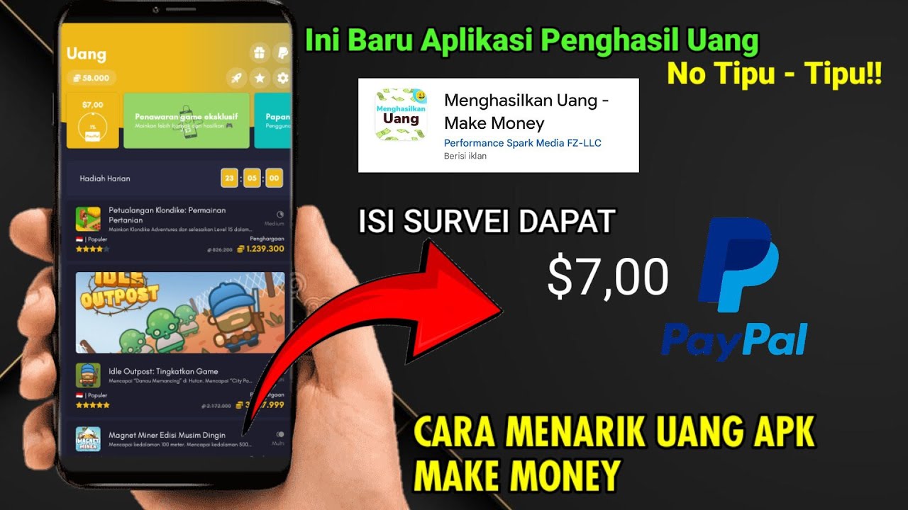 Hasilkan Uang Aplikasi Penghasil Uang yang Sederhana dan Andal Untuk Semua Orang