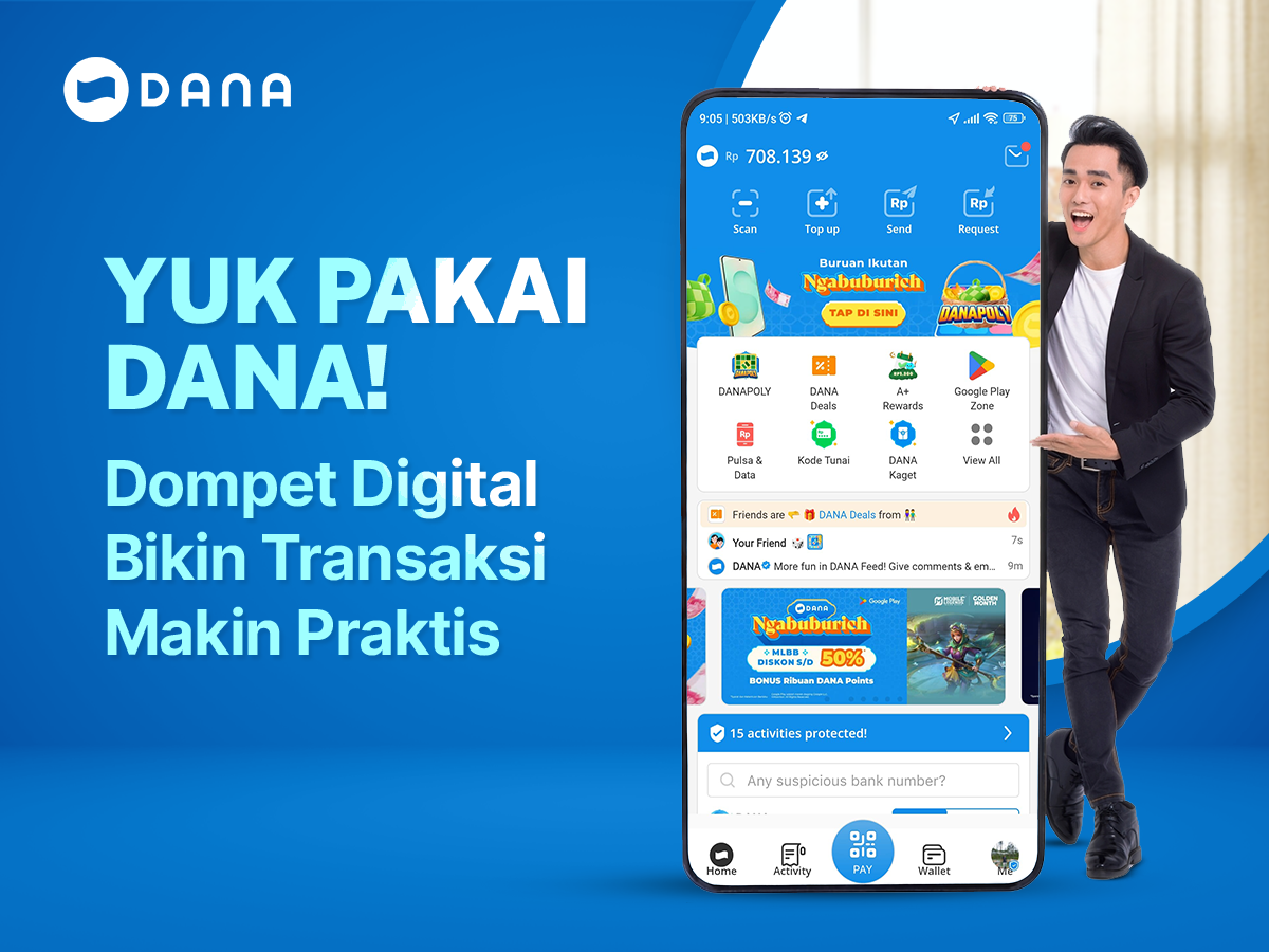 DANA Dompet Elektronik Pintar yang Mengubah Cara Orang Indonesia Mengelola Keuangan.